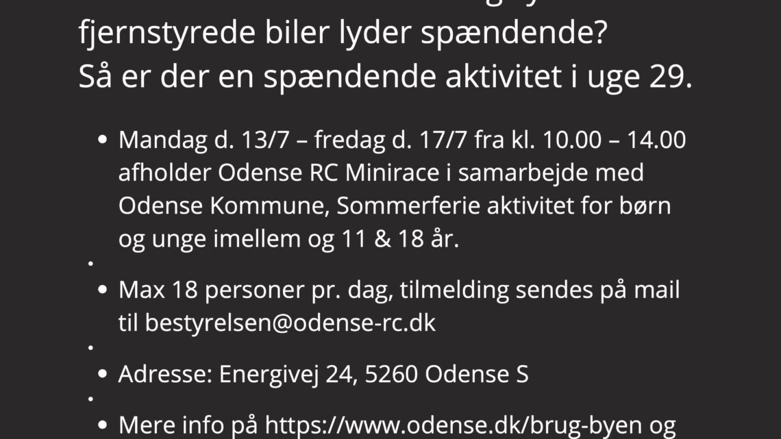 Tilbud til alle børn og unge i Odense. Tilbud til alle børn og unge i Odense.